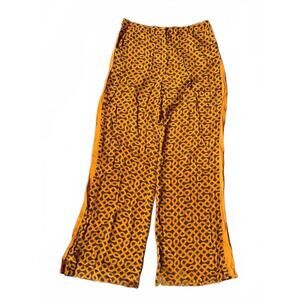 NWT Alice McCall Women's Casual Pants in Orange and Black Pattern, size 10
